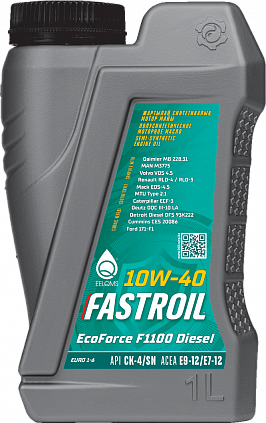 Fastroil EcoForce F1100 Diesel - 10W-40 - 1