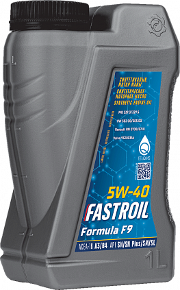 Fastroil Formula F9 – 5W-40 - 2
