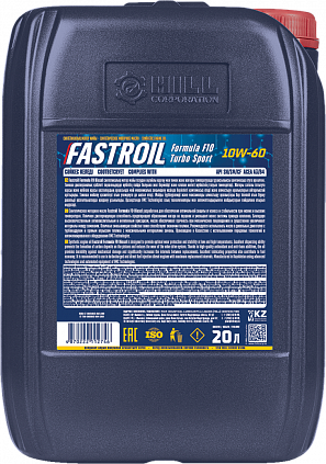 Fastroil Formula F10 Turbo Sport – 10W-60 - 1