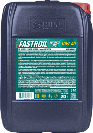 Fastroil Formula F10 – 10W-40 - 1