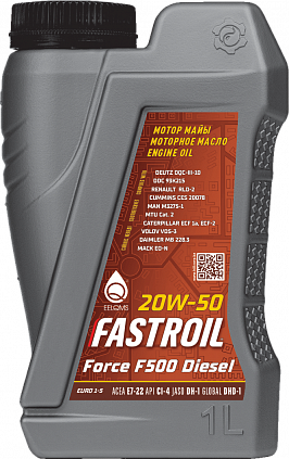 Fastroil Force F500 Diesel – 20W-50 - 1