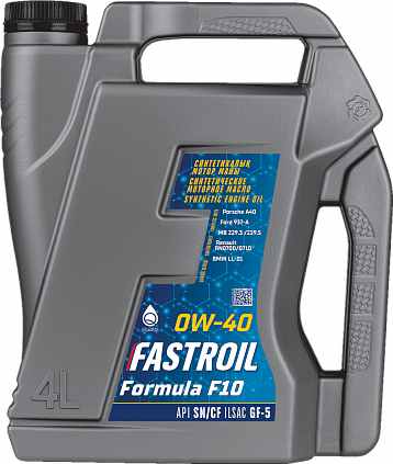 Fastroil Formula F10 0W-40 - 1