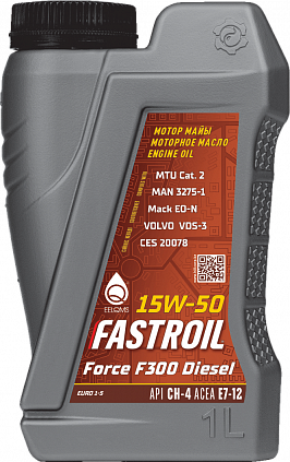 Fastroil Force F300 Diesel – 15W-50 - 1