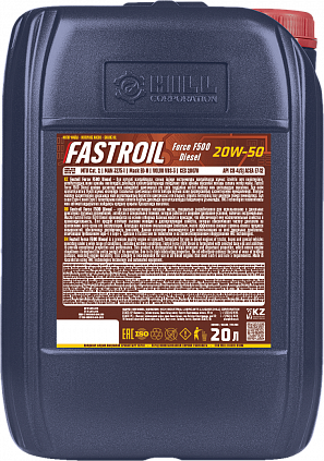 Fastroil Force F300 Diesel – 20W-50 - 1