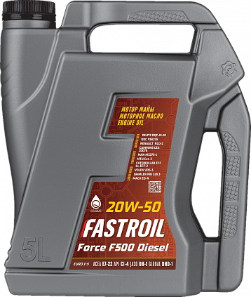 Fastroil Force F500 Diesel – 20W-50 - 1