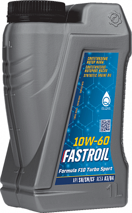Fastroil Formula F10 Turbo Sport – 10W-60 - 2