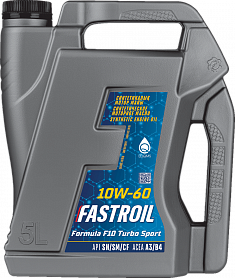 Fastroil Formula F10 Turbo Sport – 10W-60 - 1