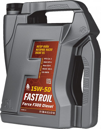 Fastroil Force F300 Diesel – 15W-50 - 3