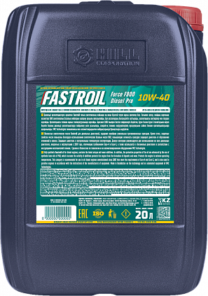 Fastroil Force F900 Diesel Pro – 10W-40 - 1